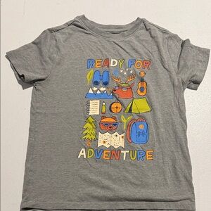 Cat & Jack Gray Adventure Graphic Tee
